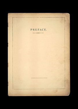 Paper frame preface page