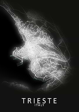 Trieste Italy City Map