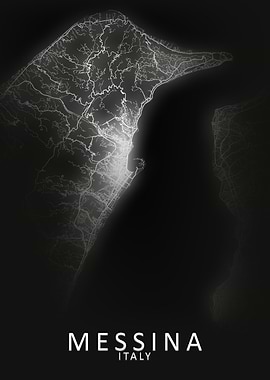 Messina Italy City Map