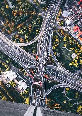 The Mad Skater on the Road