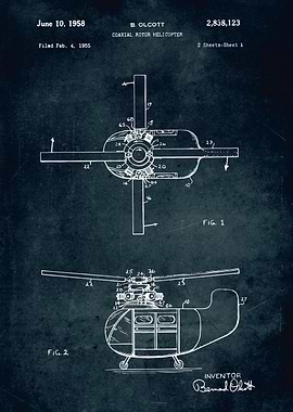 No446 Coaxial helicopter