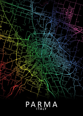 Parma Italy City Map