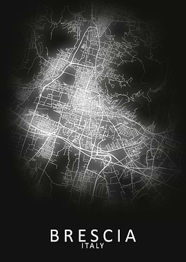 Brescia Italy City Map