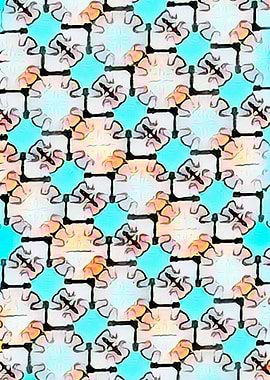 abstract dots pattern