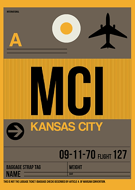 MCI Luggage Tag