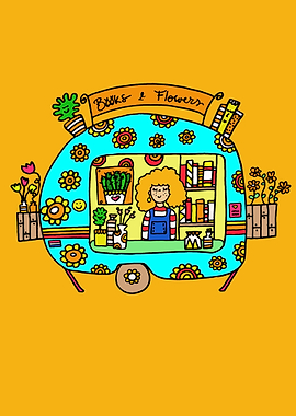Flower Power Caravan