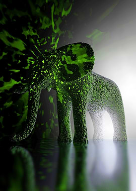 Abstract elephant 62