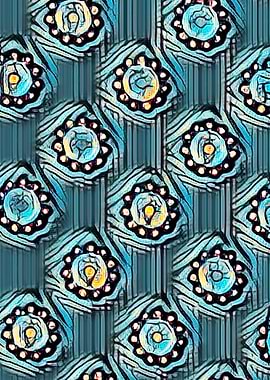 abstract dots pattern