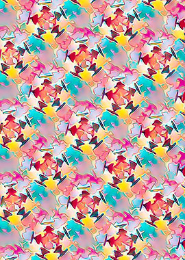 abstract dots pattern