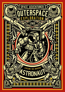 Astronaut Outerspace Explo