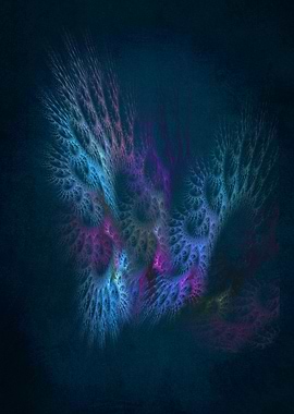Fractal art Angel