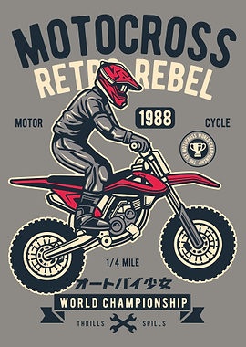 Motocross Retro Rebel