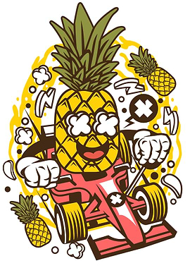 Pineapple Formula Racer