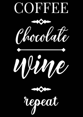 Coffee Chocolate Wine