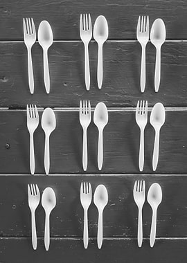 fork and spoon