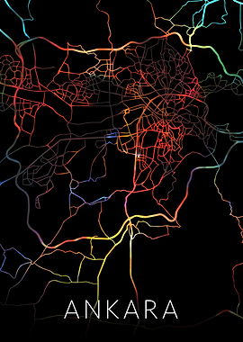 Ankara Turkey City Street