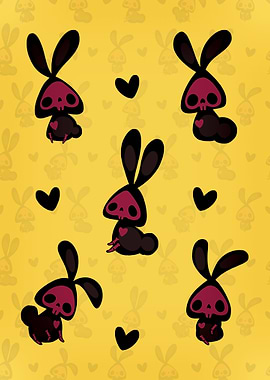 Skelly Toxic Bunnies