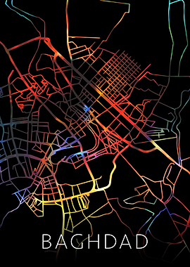 Baghdad Iraq City Streets