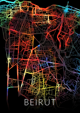 Beirut Lebanon City Street