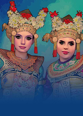 Balinese Legong Dancers