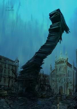 Piazza Benefica debris