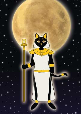 Bastet Cat Egyptian God