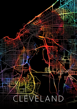 Cleveland Ohio Watercolor