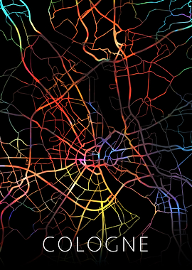 Cologne Germany Watercolor