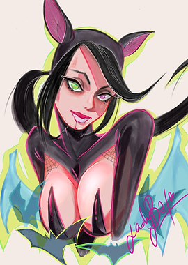 LadyBat you nighty hero