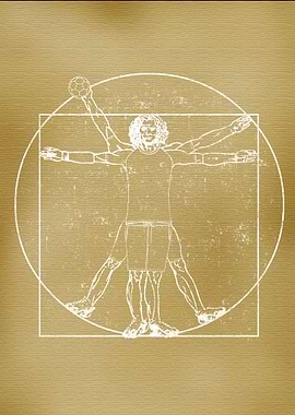 Vitruvian Man Handball