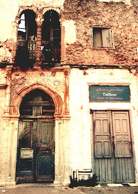 vintage moroccan door
