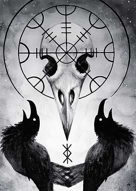 HUGINNxMUNNIN Helm Of Awe