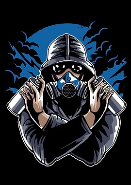 Graffiti Gasmask