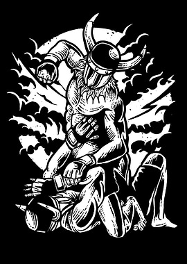 Viking MMA Fighter