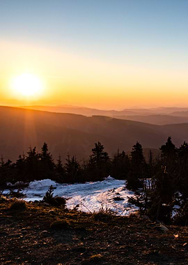 Mountain's Morning Sight