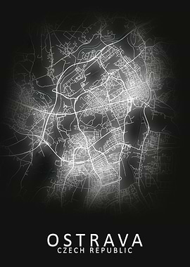 Ostrava Czech Republic Map