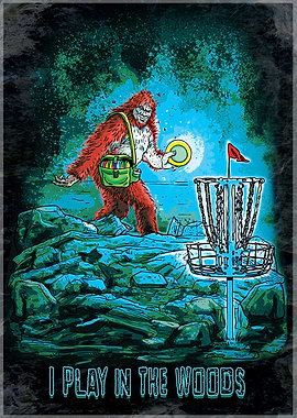 Disc Golf In The Woods