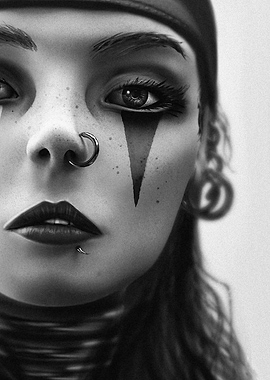 Lady Pirate Portrait