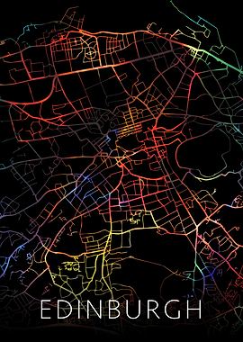Edinburgh Scotland Map