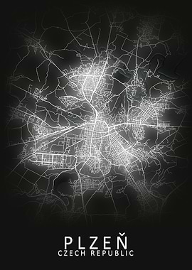 Plzen Czech Republic Map