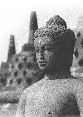 Sentinel Borobudur Buddha