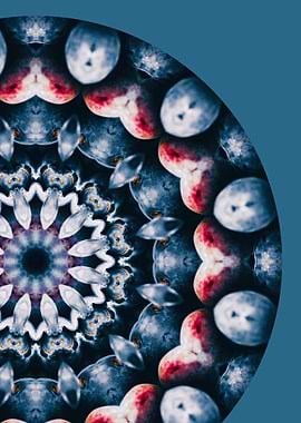 Blueberry Mandala