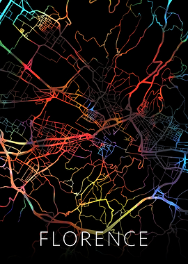 Florence Italy City Street