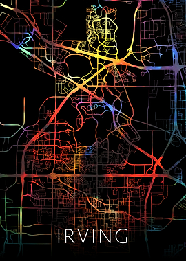 Irving Texas City Streets