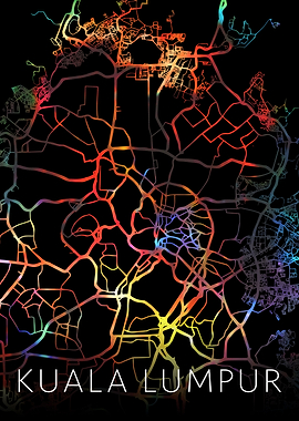 Kuala Lumpur Malaysia Map
