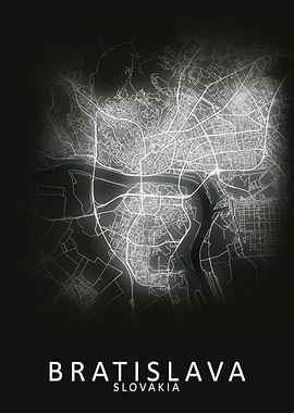 Bratislava Slovakia Map