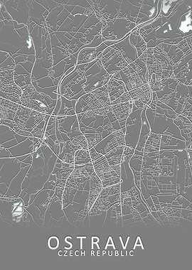 Ostrava Czech Republic Map
