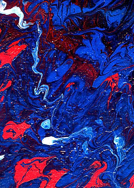 White river in mountains