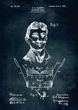 No522 Mustache guard