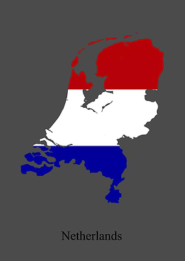 Netherlands map